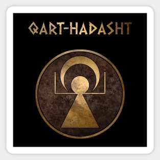 Carthage Ancient Symbol of Qart-Hadasht Sticker